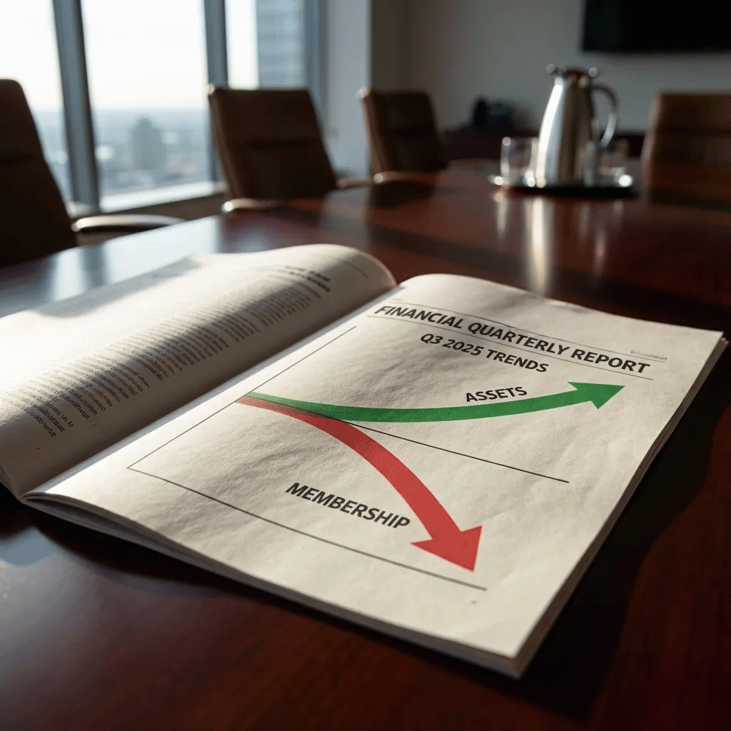 From Flat to Fragile Growth: What Q2 2025 NCUA Data Really Says About Credit Unions